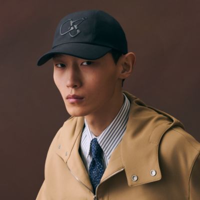 メンズ カシミヤニットキャップ＆レザーグローブ | Hermès - エルメス